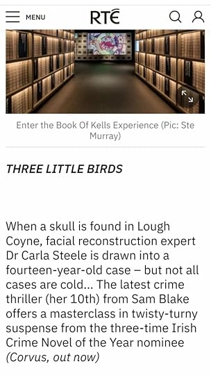 RTE webpage screenshot