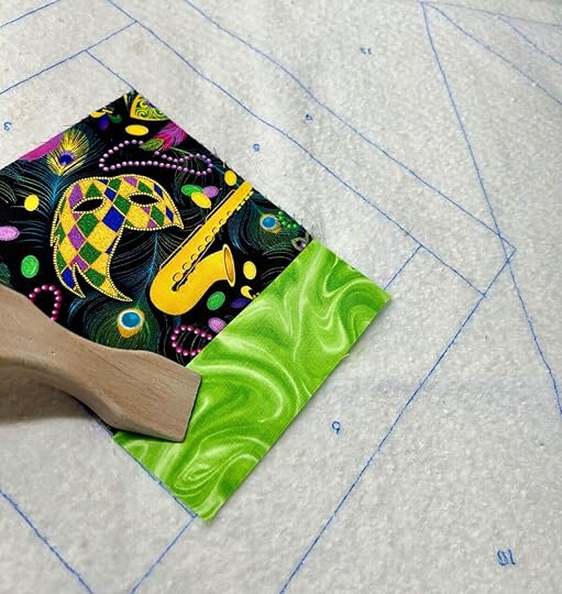 NEW! Quilt As You Go Mardi Gras Table Runner Sewing Tutorial