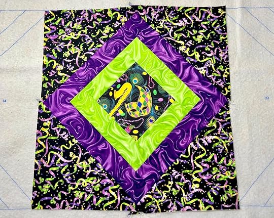 NEW! Quilt As You Go Mardi Gras Table Runner Sewing Tutorial