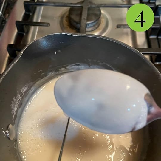 Step 4 Dairy Free Pudding cook pudding until it coats the back of the spoon