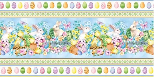 NEW! Cottontail Farms Easter Fabric Collection by Nicole DeCamp for Kanvas Studio for Benartex Designer Fabrics