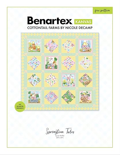 FREE! Springtime Tales Lap Quilt Pattern
