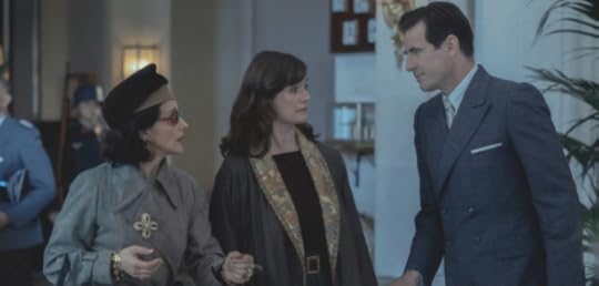 Juliette Binoche, Emily Mortimer, and Claes Bang.