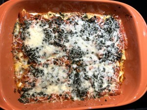 String Cheese Manicotti