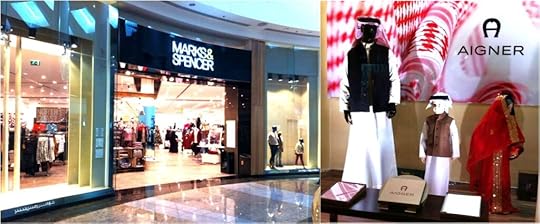 Shopping in the Mall in Bahrain by Janice Horton