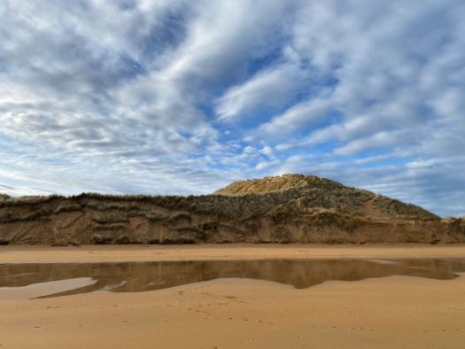 A break from intense writing - dunes