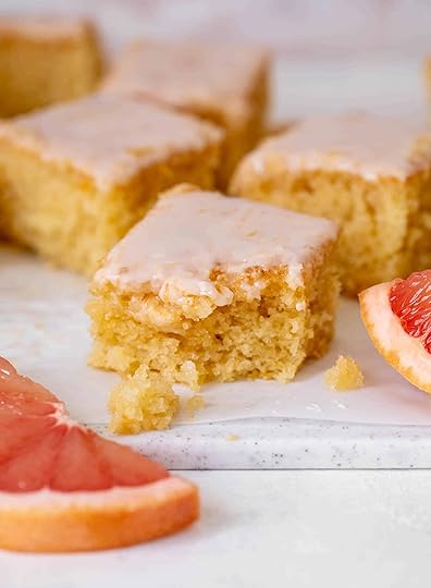 greek yogurt grapefruit snack cake