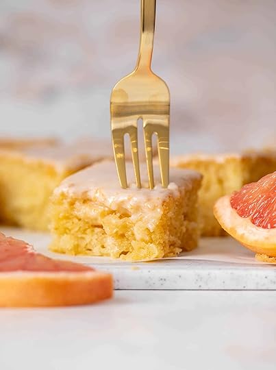 greek yogurt grapefruit snack cake