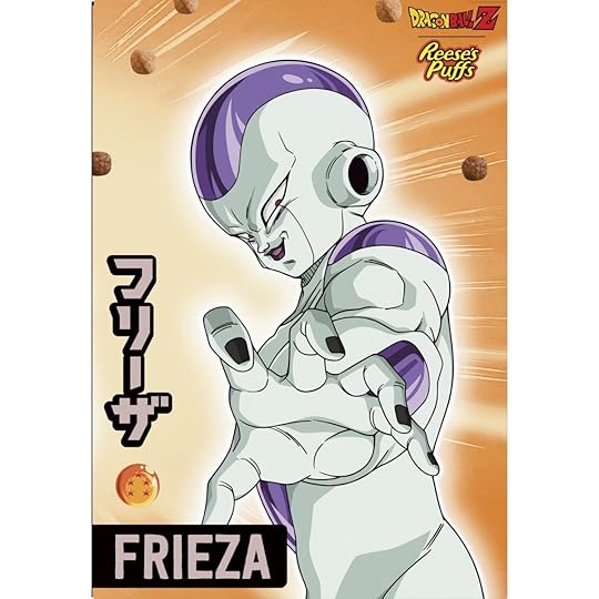 Frieza Reeses Puffs Box