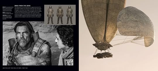 Gurley and Paul with inserts of art from Arrakis in The Art and Soul of Dune: Part Two