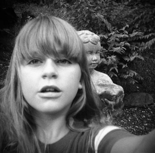 Janet Stallard, <em>I Took A Picture with the Statue in my Backyard</em>, 1980″> </div> <div class=