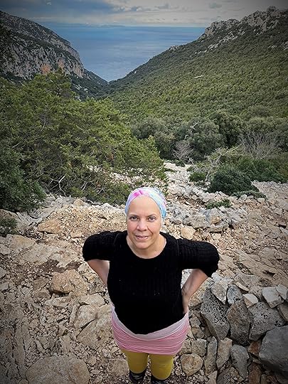 1/3 of the route to Cala Goloritzé, Sardinia