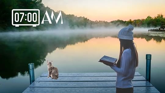 Morning daily reading routine.