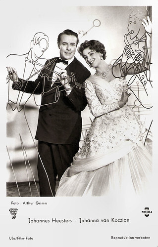 Johannes Heesters and Johanna von Koczian in Viktor und Viktoria (1957)