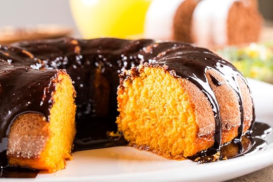 bolo de cenoura com chocolate