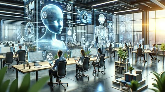 writers working with AI tools in the future