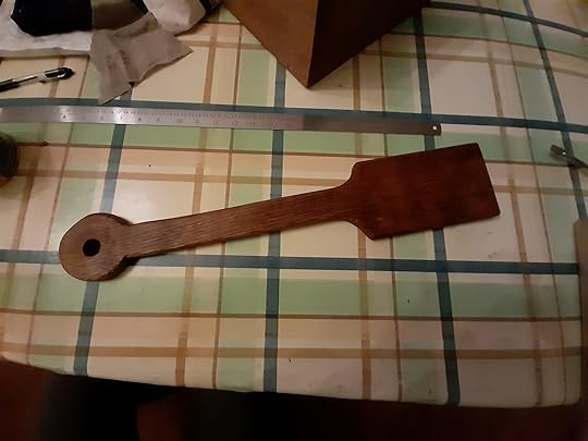 Oak washing paddle