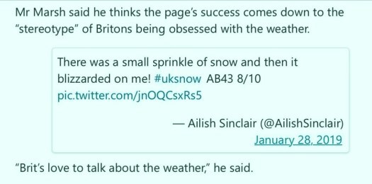 Ailish Sinclair in the Evening Standard.