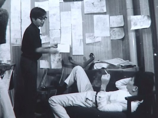 young hayao miyazaki and isao takahata