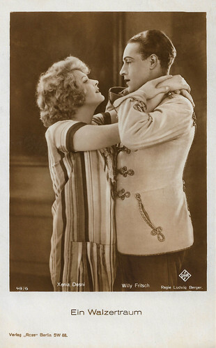 Xenia Desni and Willy Fritsch in Ein Walzertraum