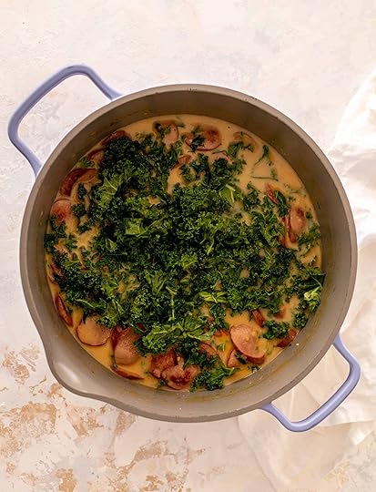 smoked sausage potato soup