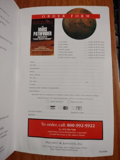 order form for book, including rate of $5/book when ordering *10,000 copies or more*