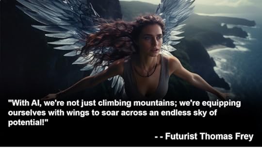 Futurist Speaker Thomas Frey Blog: Embracing AI In Our Lives is Like Unlocking a New Realm of Possibilities