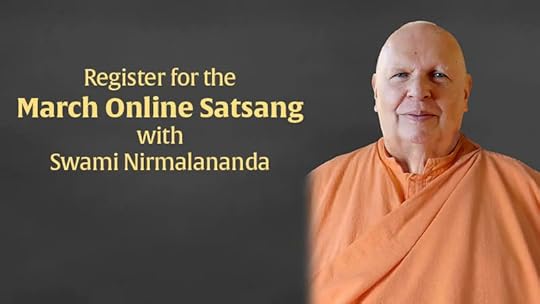 March Online Satsang with Swami Nirmalananda