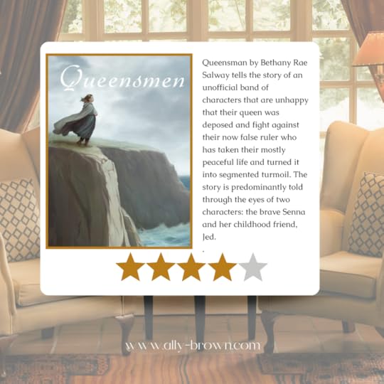 Ally Brown's Book Review for Queensmen by Bethany Rae Salway