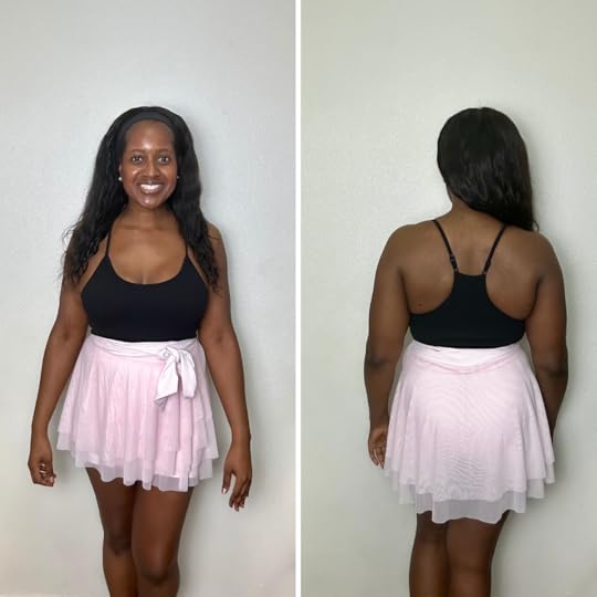 juliet ballet wrap skort