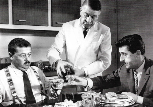 Francis Blanche, Robert Dalban and Jean Lefebvre in Les Tontons flingueurs (1963)