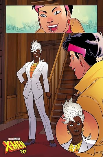 Storm shows off her new hairdo to Jubilee in X-Men '97 #1.