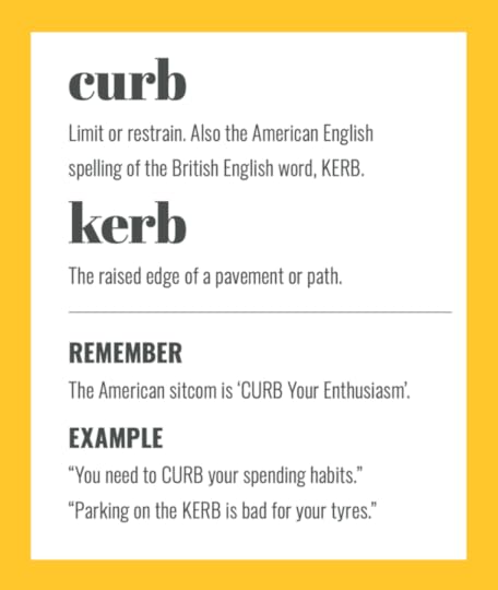 CURB vs KERB: top tips to help you remember the difference