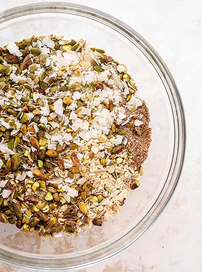 brown butter pistachio cookie granola