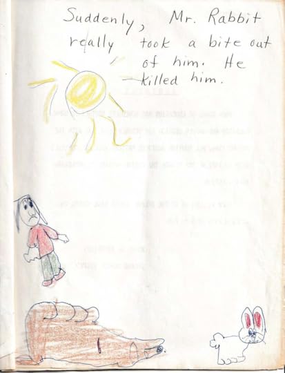 child demented drawings