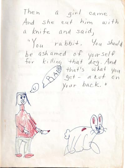 child demented drawings