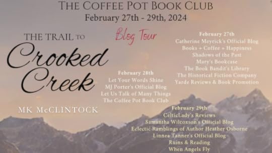 The Trail to Crooked Creek Tour Schedule Banner