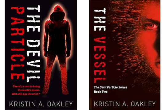 Covers of The Devil Particle and The Vessel