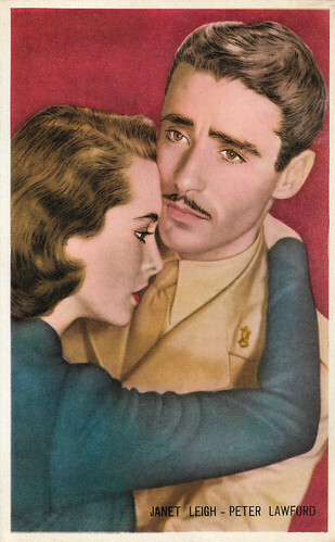 Peter Lawford and Janet Leigh in The Red Danube (1949)