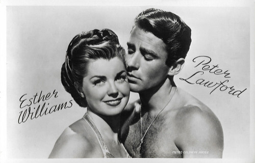Esther Williams and Peter Lawford in On an Island with You (1948)