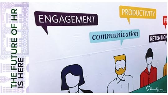 wall sign on the employee experience regarding lifestyle spending accounts