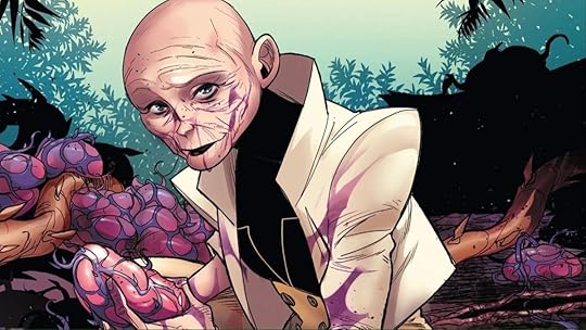 Cassandra Nova living on the mutant island nation of Krakoa, seemingly reformed.