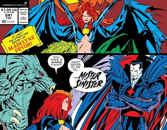 Madelyne Pryor learns the truth from Mister Sinister, her creator, in X-Men: Inferno. (Art by Marc Silvestri).