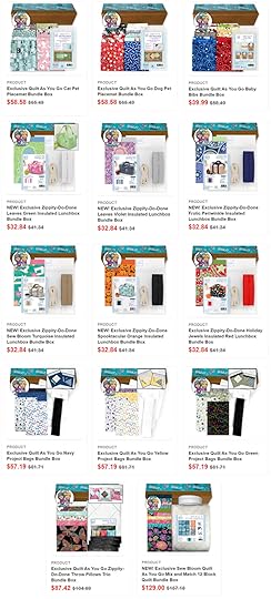 Quilt As You Go Bundle Boxes Available at Nancy Zieman Productions at ShopNZP.com