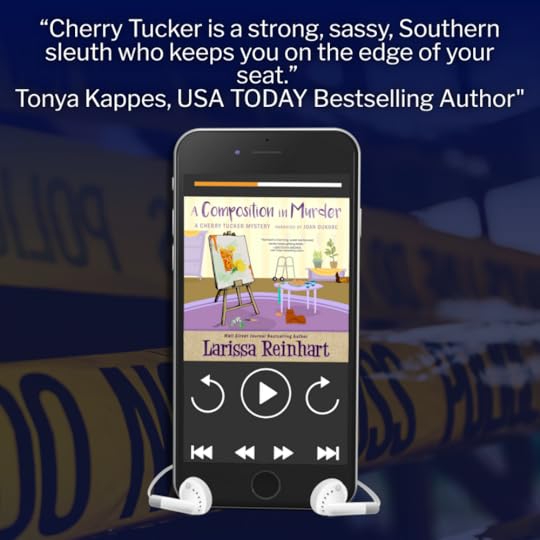 A Composition in Murder, A Cherry Tucker Mystery 6, A new Southern humorous cozy mystery audiobook in the Cherry Tucker Mystery series