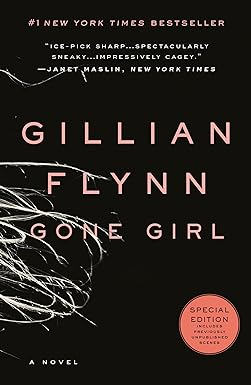 The book Gone Girl by Gillian Flynn.