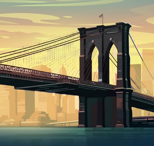 illustration of The Brooklyn Bridge