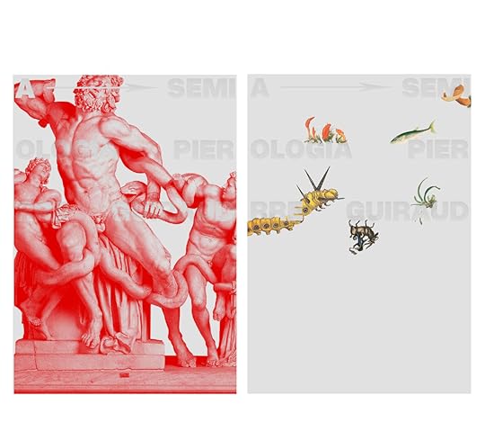 duas capas alternativas ao livro A Semiologia de Pierre Guiraud