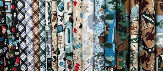 NEW! Moose Creek Lodge Fabric Collection by Kanvas Studio for Benartex Available at ShopNZP.com