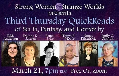 Strong Women Strange Worlds 03/21/24 Banner